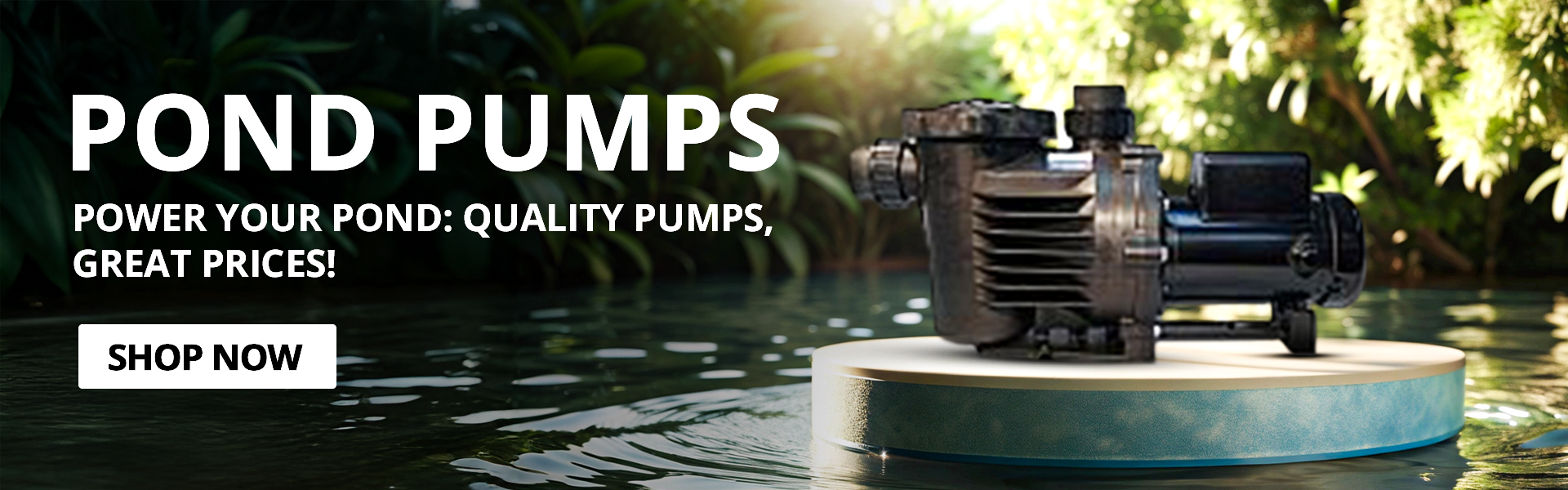 pond pump